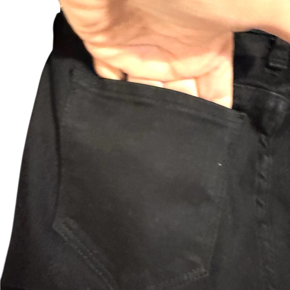 NWT ABERCROMBIE & FITCH - Black Super skinny ankle jeans  SIZE:  00L/24   #R - Picture 8 of 12